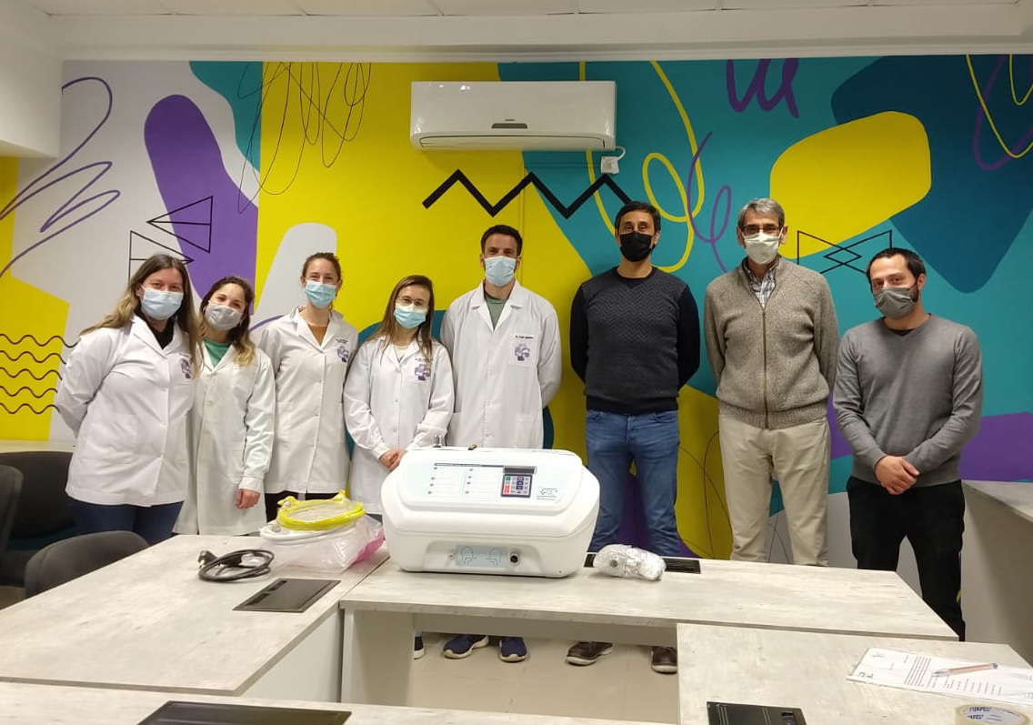 La Facultad de Ingeniería UNICEN donó un respirador artificial al Hospital Escuela de la FCV