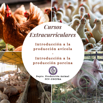 Curso Extracurricular: Introducción a la Producción Avícola y Porcina
