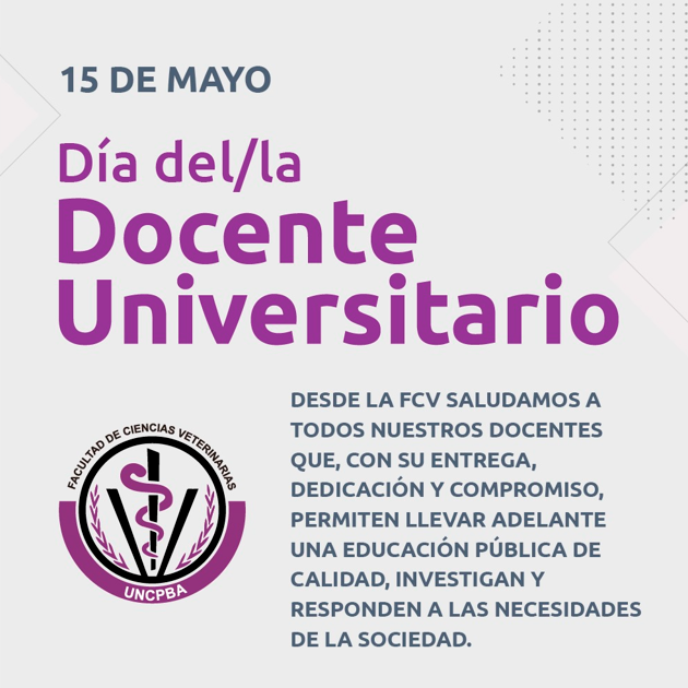 Día del/la Docente Universitario 