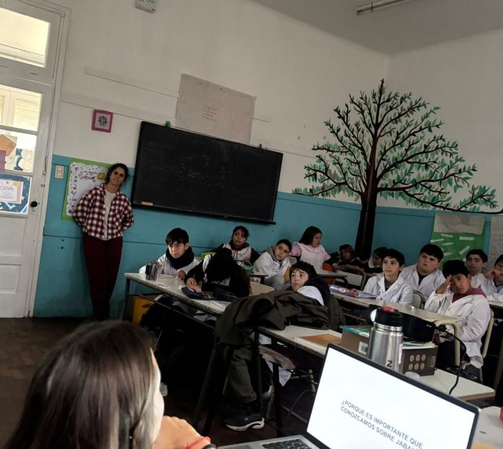 Actividad de extensión en Vela: Problemática del jabalí