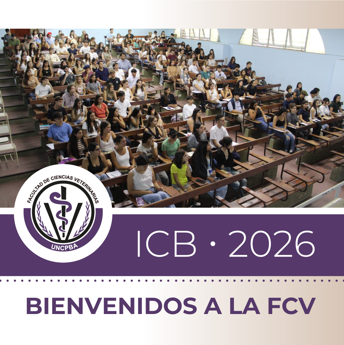 Más de 400 ingresantes en el Curso de Introducción a las Ciencias Básicas en la FCV-UNICEN