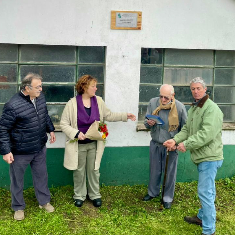 Homenaje en la Escuela Granja Ramón Santamarina a docentes de la FCV
