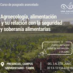 CURSO DE POSGRADO AGROECOLOGÍA - FCV UNCPBA