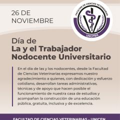 Día de la y el Trabajador Nodocente Universitario
