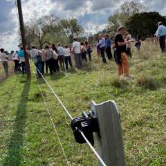 Jornada de instalación de alambrados y electrificadores