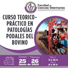 Curso teórico-práctico en Patologías Podales del Bovino