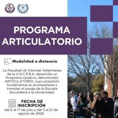 Inscripciones al Programa Articulatorio 2026